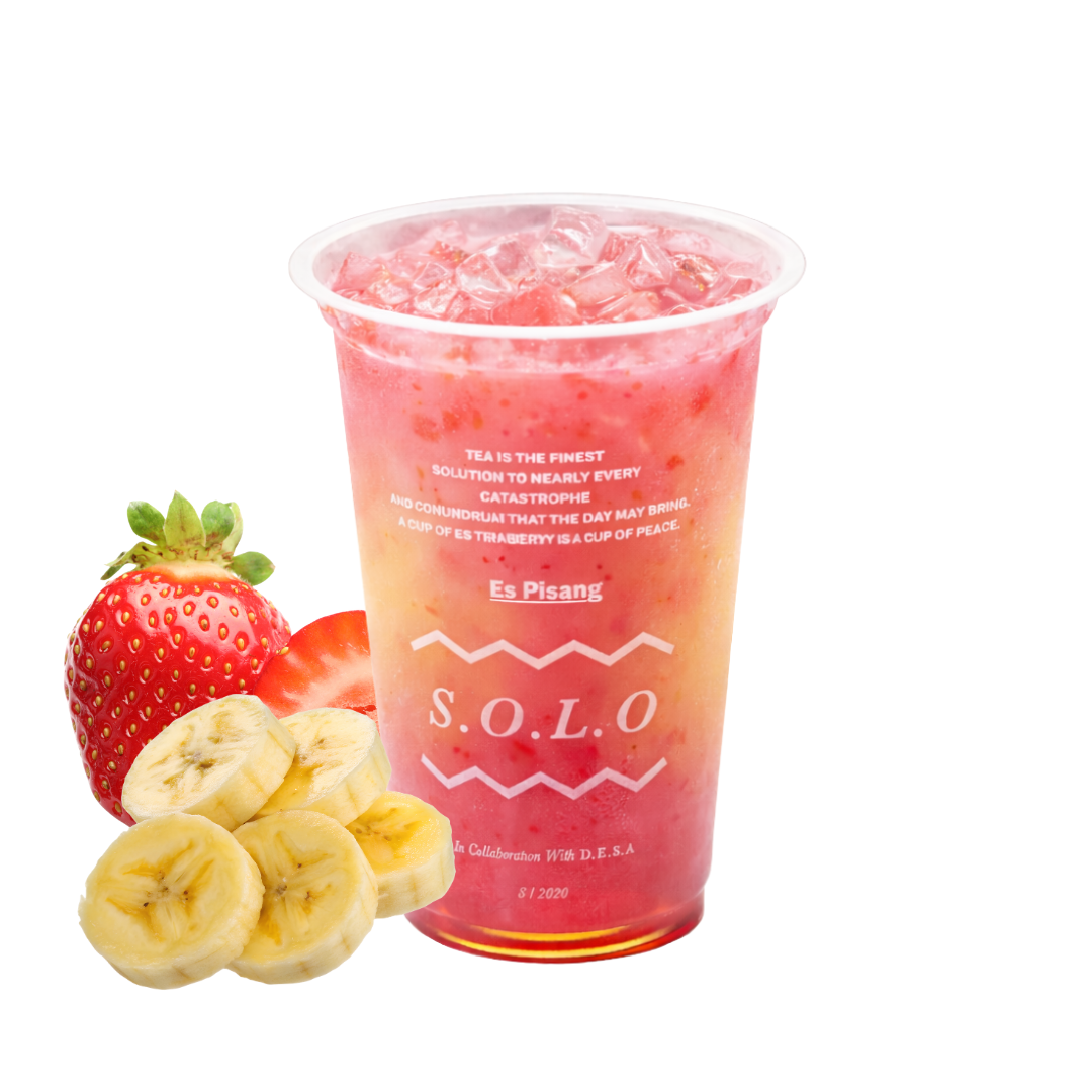 Es Banana Strawberry