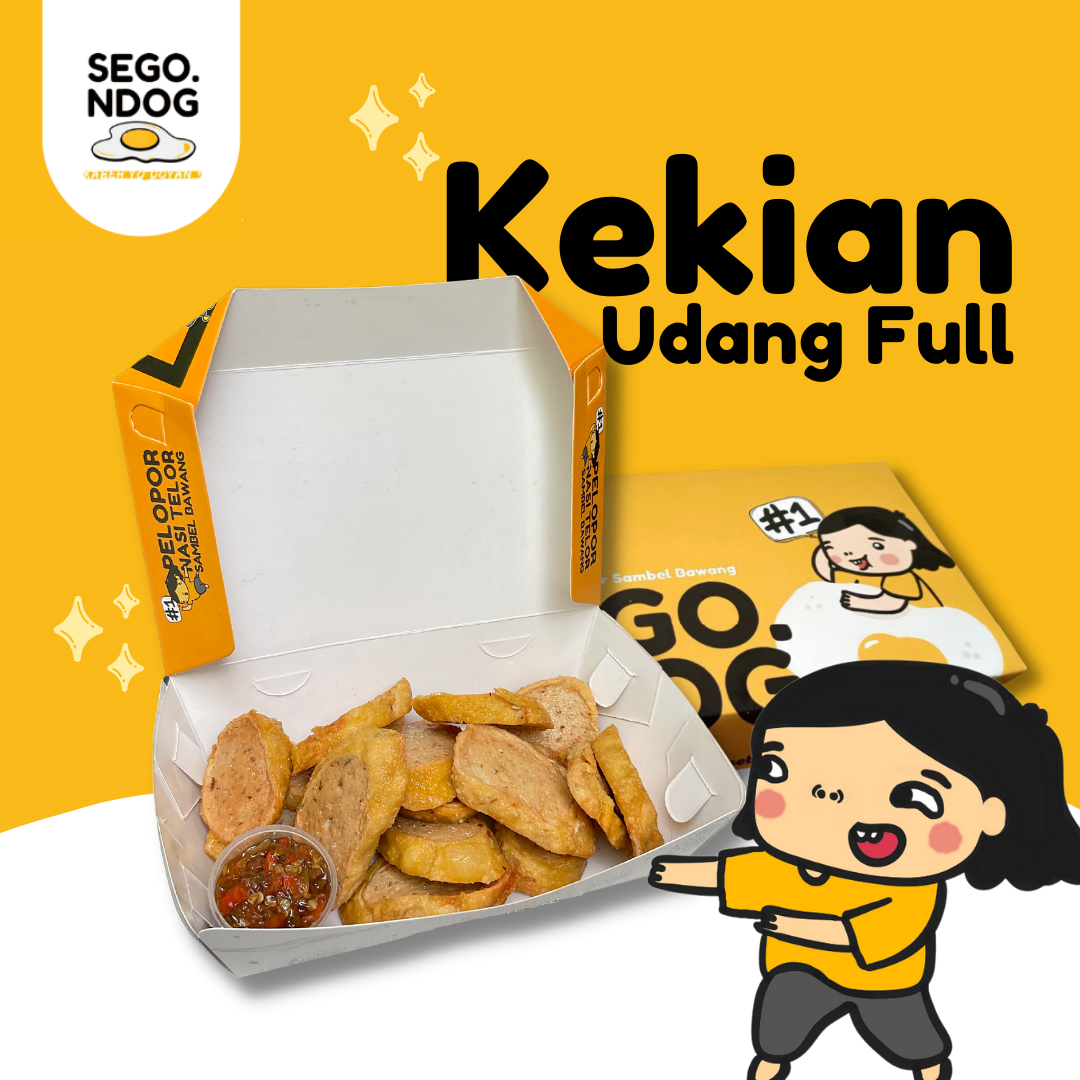 Kekian Udang Full Biasa