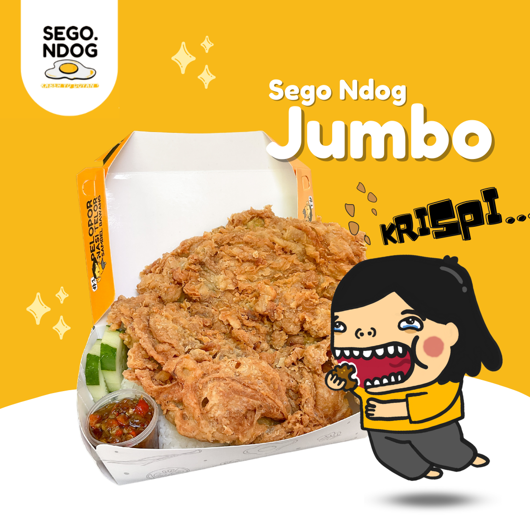 Sego Ndog Jumbo Krispi