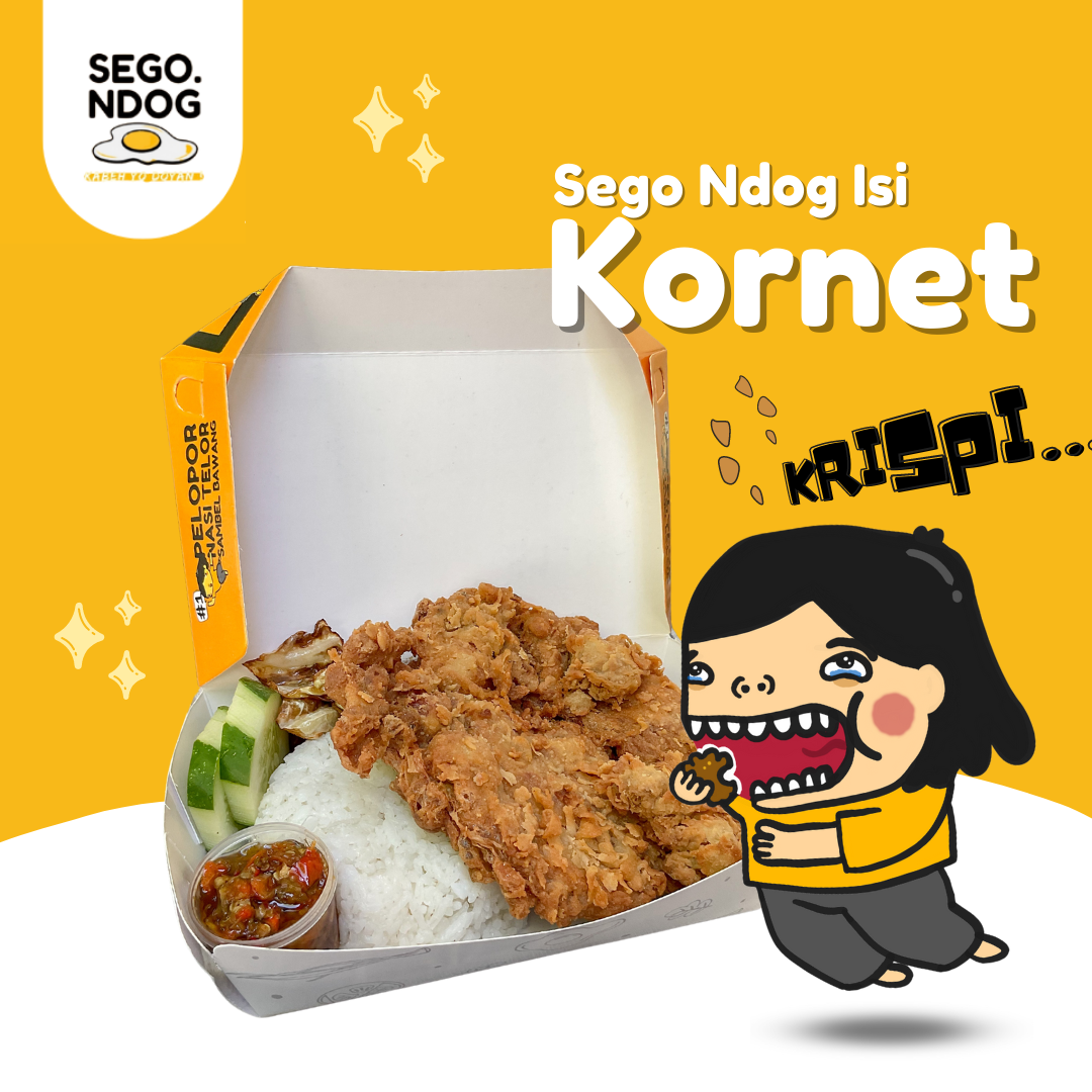 Sego Ndog Kornet Krispi