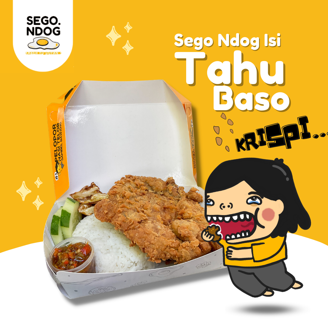 Sego Ndog Tahu Baso Krispi