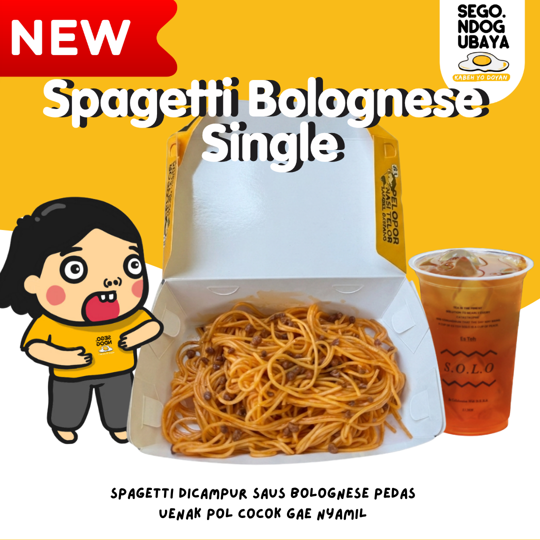 [FREE ES TEH] Spagetti Saus Bolognese