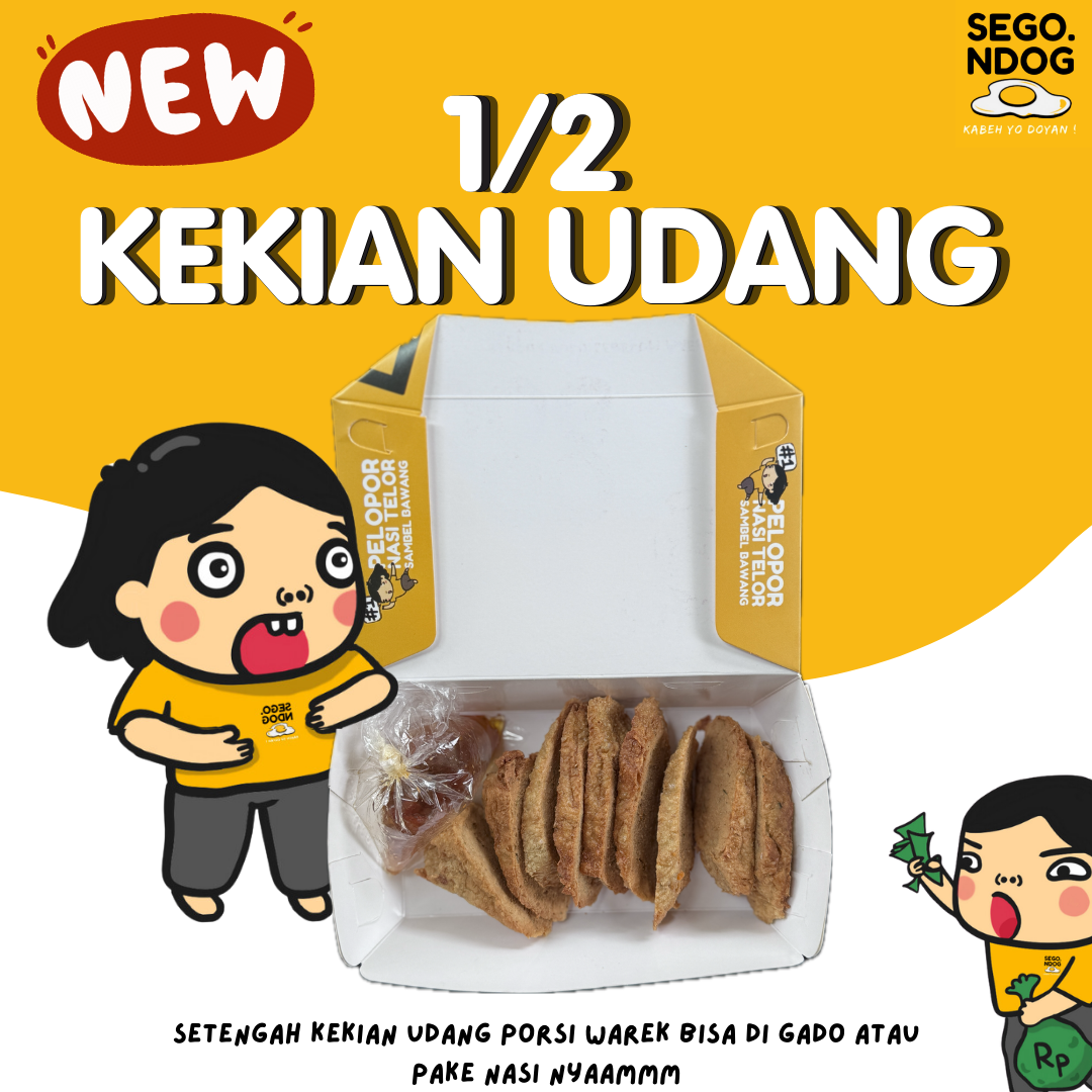 1/2 Porsi Kekian Udang