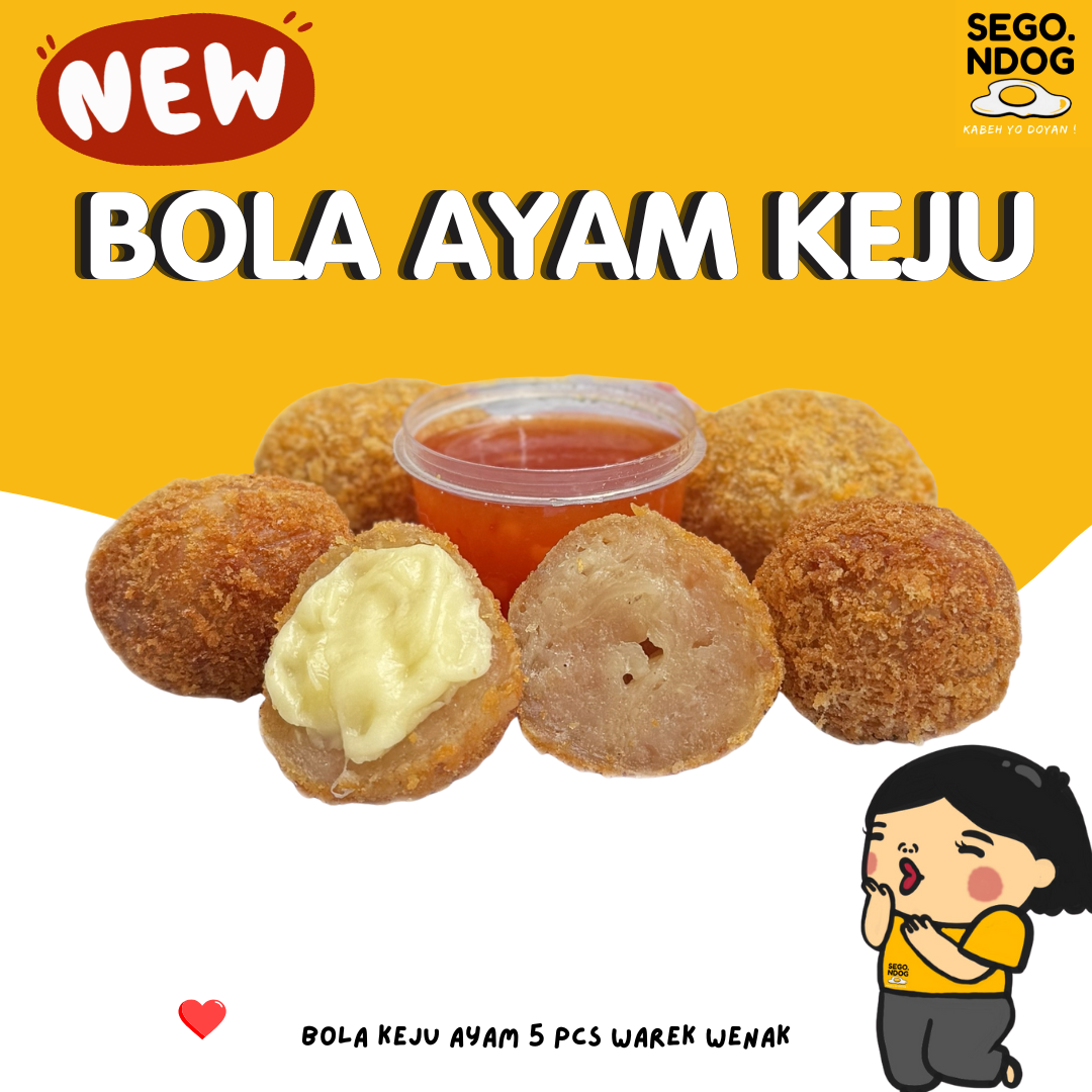 Ayam Keju 5 pcs + Saus Bangkok