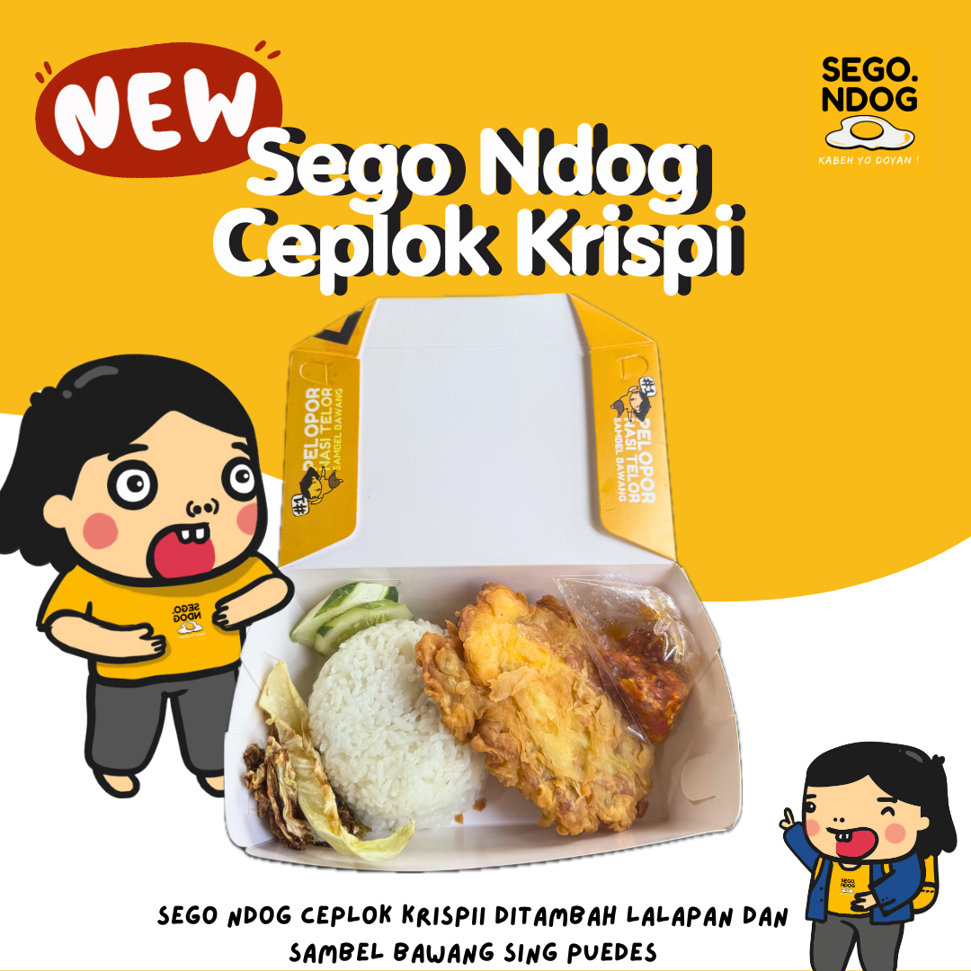 BARU!!! Sego Ndog Ceplok Krispiii
