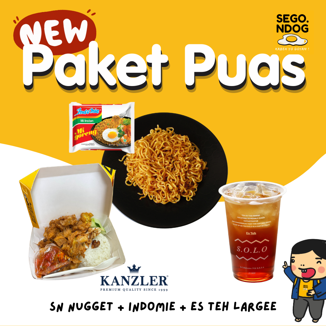 Paket Puas 1 (SN Nugget + Indomie + Es Teh Ori Jumbo)