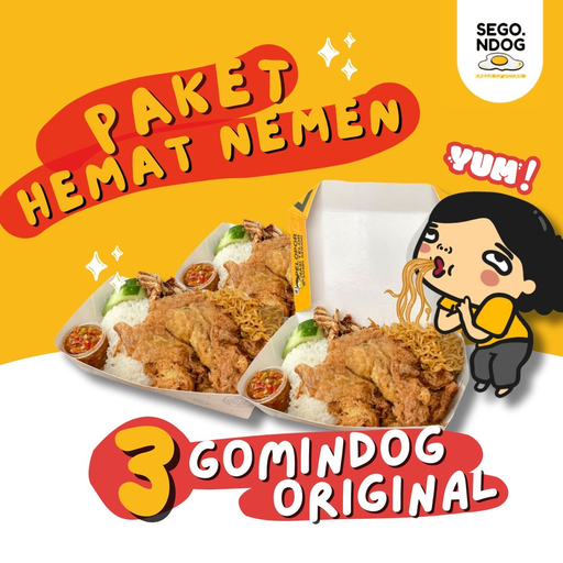 3 PORSI Gomindog Original