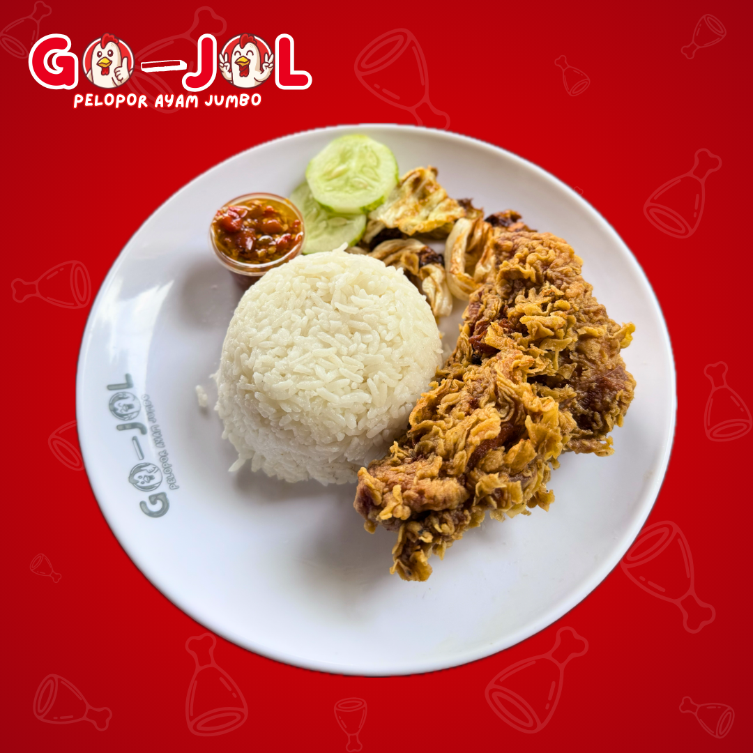 Meal Set 1 (1 Ayam Reguler + Nasi + Es Teh)