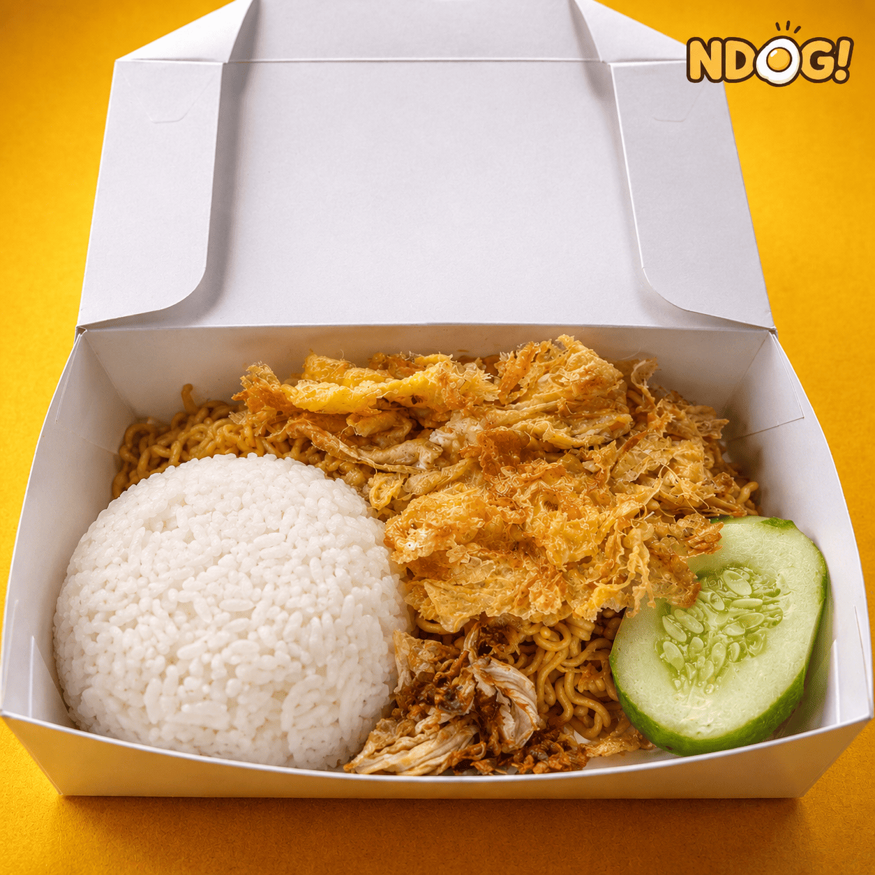 PAKET WAREK (Indomie Telur dan Nasi)